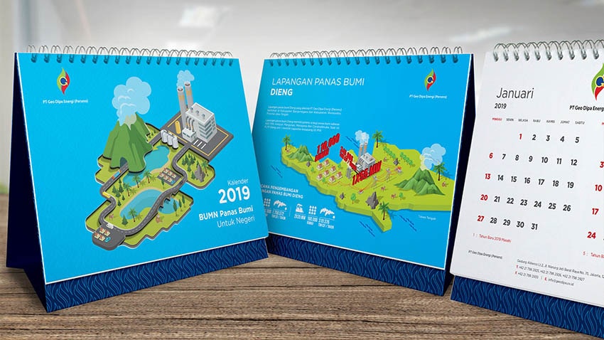 Prismagraphia, Calendar Design, Agenda Design, Desain Kalender, Agenda, Produksi Cetak Kalender, Jakarta, Indonesia. 